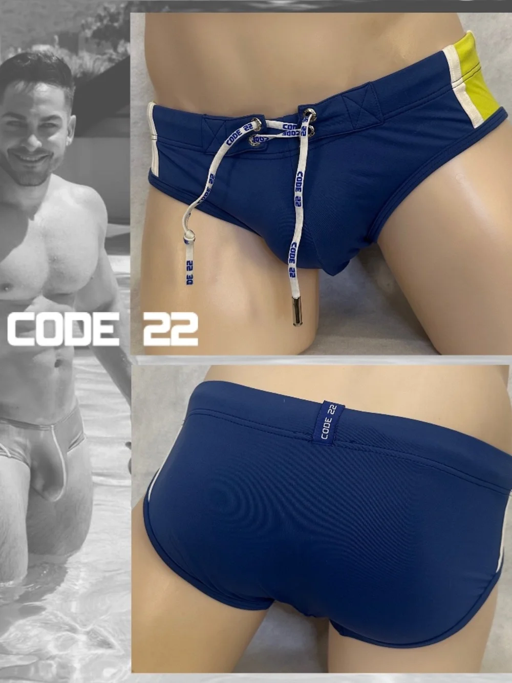 Code 22 Wonderjock Swimsuit 32-38